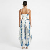 Santorini Bloom Corset Set